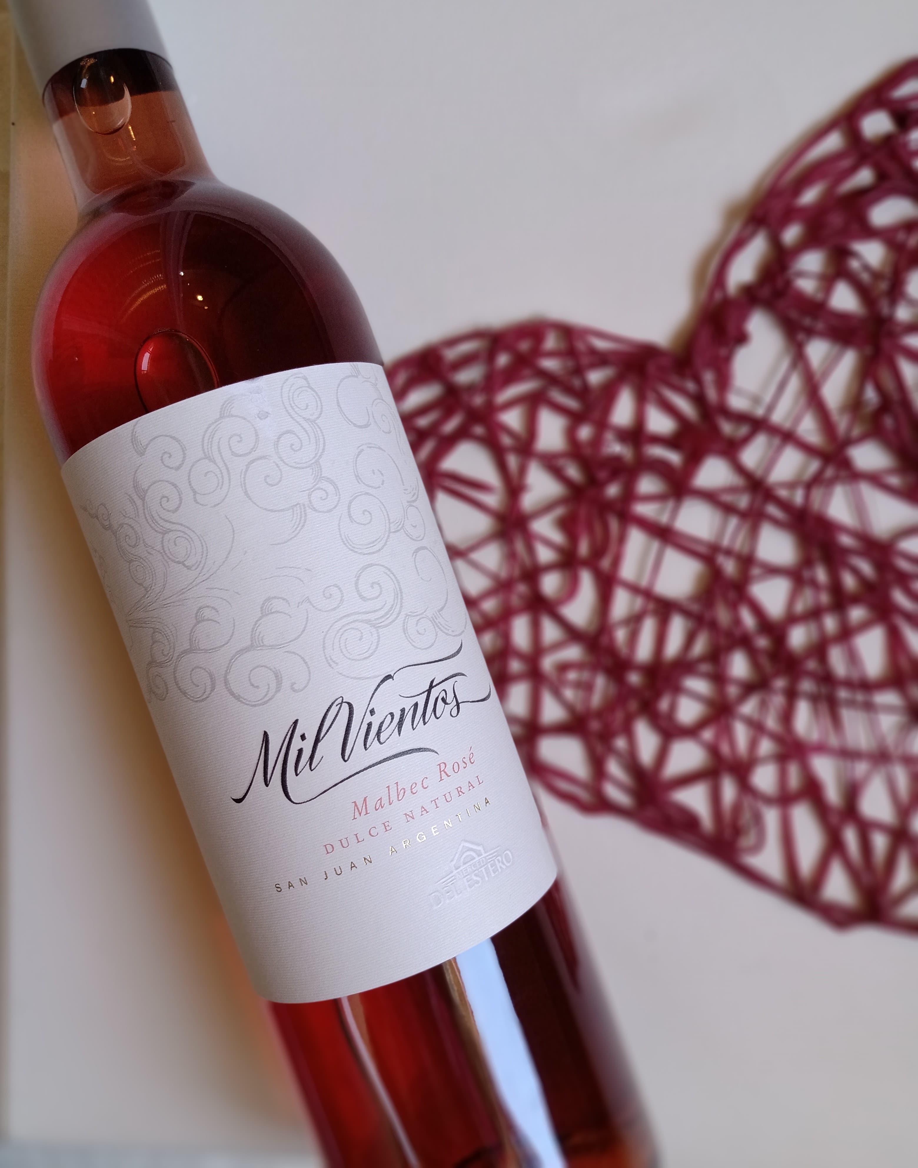 Mil vientos Malbec Rose dulce natural